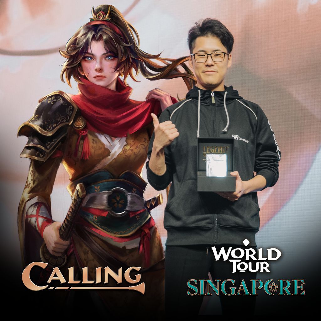 fabtcg's tweet image. Congratulations to these champions over the weekend!
🏆 Pro Tour: Singapore - Shirui Wu - Gravy Bones, Shipwrecked Looter
🏆 Calling: Singapore - Shoma Yamamura - Ira, Scarlet Revenger
🏆 Battle Hardened: Singapore - Naib Mobassir - Ira, Scarlet Revenger
Check out the…