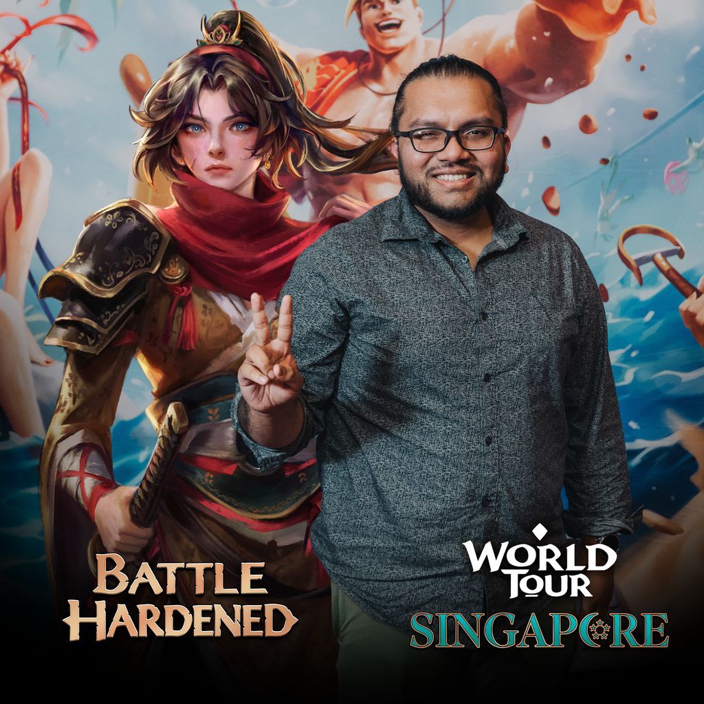 fabtcg's tweet image. Congratulations to these champions over the weekend!
🏆 Pro Tour: Singapore - Shirui Wu - Gravy Bones, Shipwrecked Looter
🏆 Calling: Singapore - Shoma Yamamura - Ira, Scarlet Revenger
🏆 Battle Hardened: Singapore - Naib Mobassir - Ira, Scarlet Revenger
Check out the…