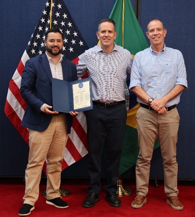 RealNCIS's tweet image. Two #NCIS Special Agents from FPD Brazil received the Dept of State Superior Honor Award for exceptional service during multiple 2024 bicentennial events. Their outstanding CI & protection efforts ensured mission success & advanced U.S. national security goals. Bravo!