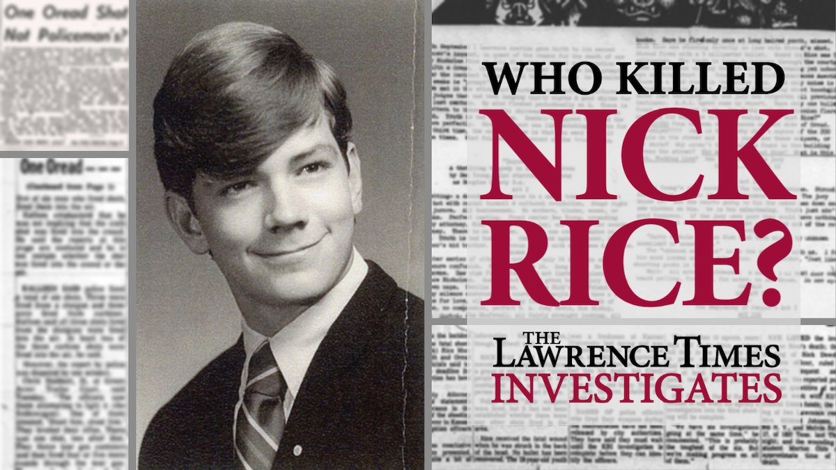 LawrenceKSTimes's tweet image. 18-year-old Nick Rice was shot and killed on the KU campus by a Lawrence police officer 55 years ago today. This Lawrence Times series shed light on the murky case and the coverup that persisted for decades.
lawrenceks.news/nr