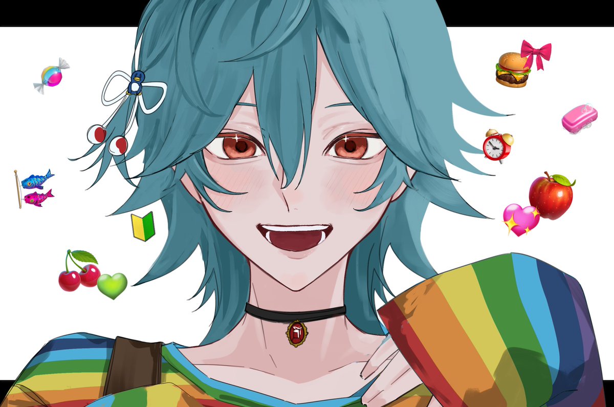 __3vnb's tweet image. 没絵なのでデコレーション🎀🎶して載せときます