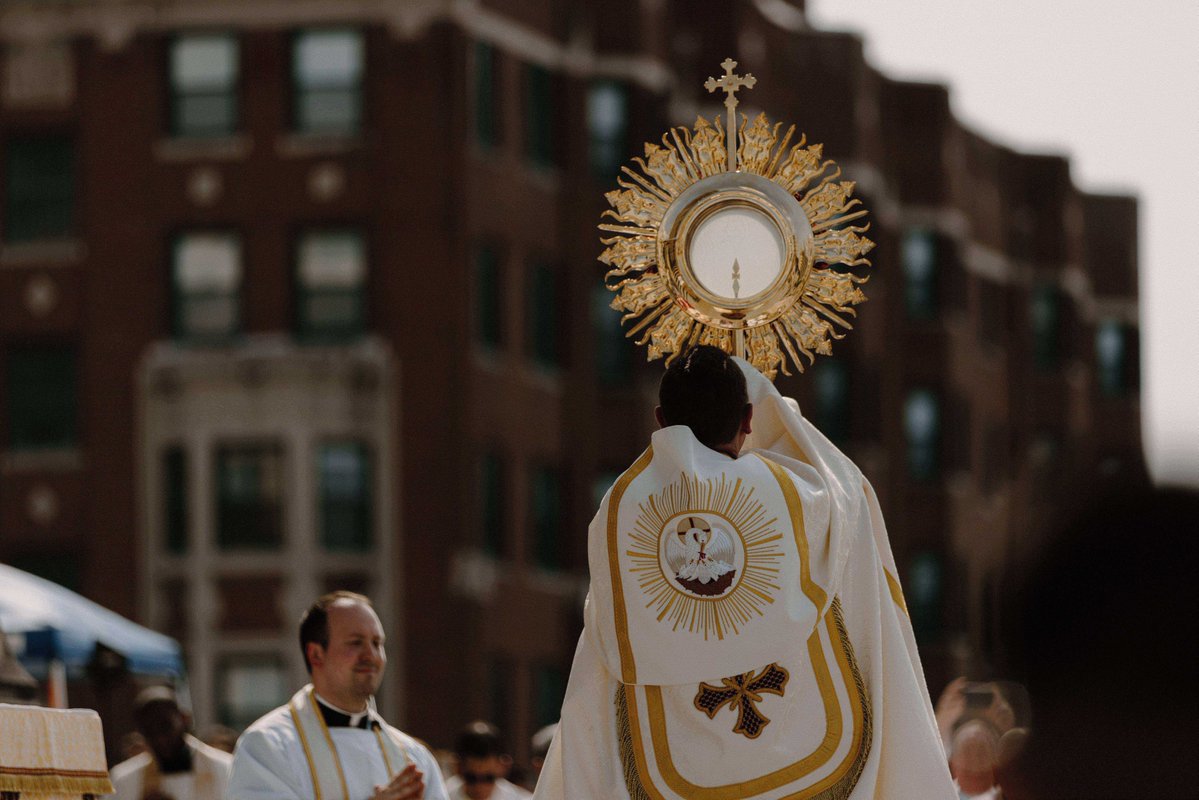BishopBarron's tweet image. Friends, attending the magnificent National Eucharistic Congress last year was among the greatest moments of my thirty-nine years as a priest.
What a joy it was to speak to more than fifty thousand attendees about how all Catholics are called to the evangelical counsels:…