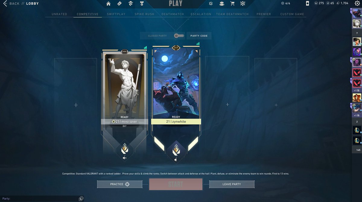 Double radiant tweet @/sakuvlr_ #VALORANT