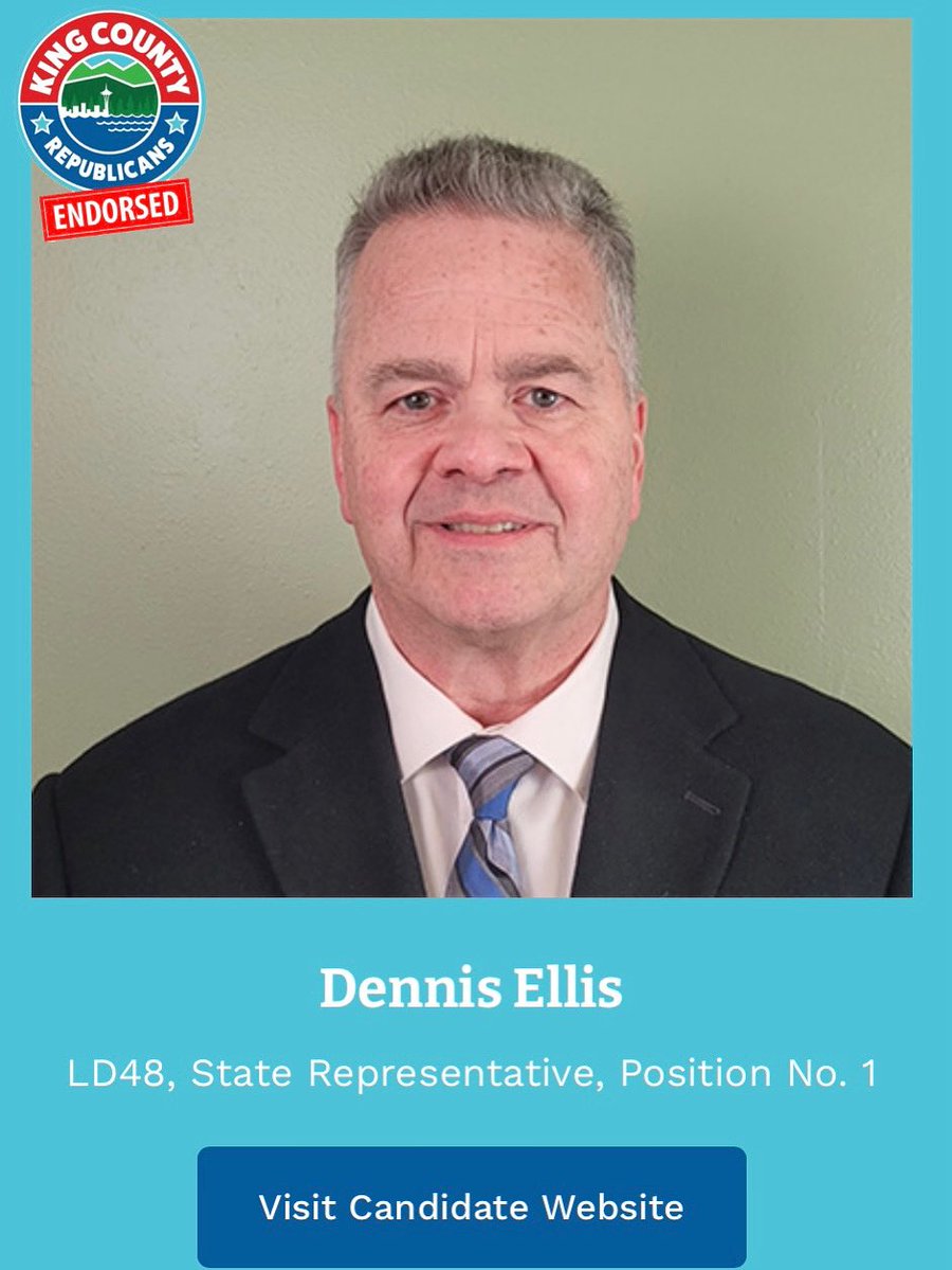KCGOP's tweet image. Dennis Ellis, officially endorsed by the KCGOP. Running for LD48 State Representative Position No. 1
Website: Vote4dennis.com