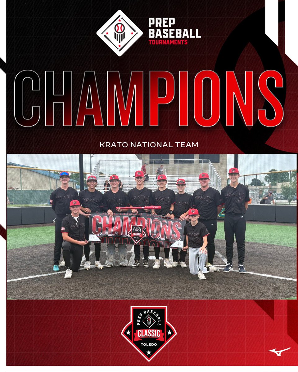 Prep Baseball Ohio (@prepbaseballoh) on Twitter photo 🥇TOURNAMENT CHAMPIONS 🥇
Krato National Team | <a href="/Krato14U/">Krato 2028 Baseball</a>
Championship Game MVP - Jace Bernath
🏆 PBT Toledo Classic🏆
⚾️ 15U Champions
📅 7/17 - 7/20
📍 Toledo, OH
<a href="/PBRTournaments/">Prep Baseball Tournaments</a> | <a href="/PrepBaseOHScout/">Prep Baseball Ohio Scouting Coverage</a> |
<a href="/PrepBaseballOH/">Prep Baseball Ohio</a> 🥇TOURNAMENT CHAMPIONS 🥇
Krato National Team | <a href="/Krato14U/">Krato 2028 Baseball</a>
Championship Game MVP - Jace Bernath
🏆 PBT Toledo Classic🏆
⚾️ 15U Champions
📅 7/17 - 7/20
📍 Toledo, OH
<a href="/PBRTournaments/">Prep Baseball Tournaments</a> | <a href="/PrepBaseOHScout/">Prep Baseball Ohio Scouting Coverage</a> |
<a href="/PrepBaseballOH/">Prep Baseball Ohio</a>