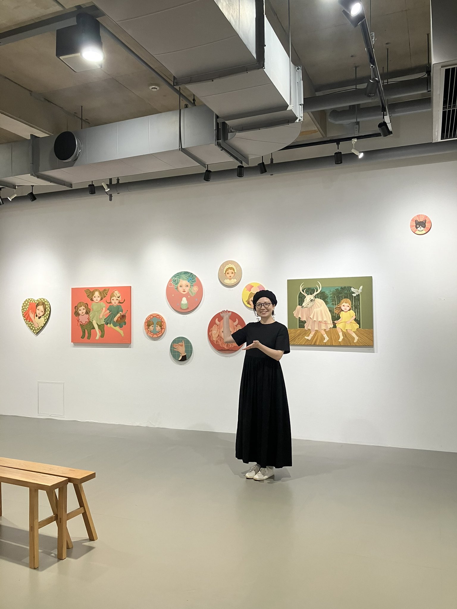 菅野麻衣子　謎の招待状 菅野麻衣子 7/5-27個展@cyg on X: 