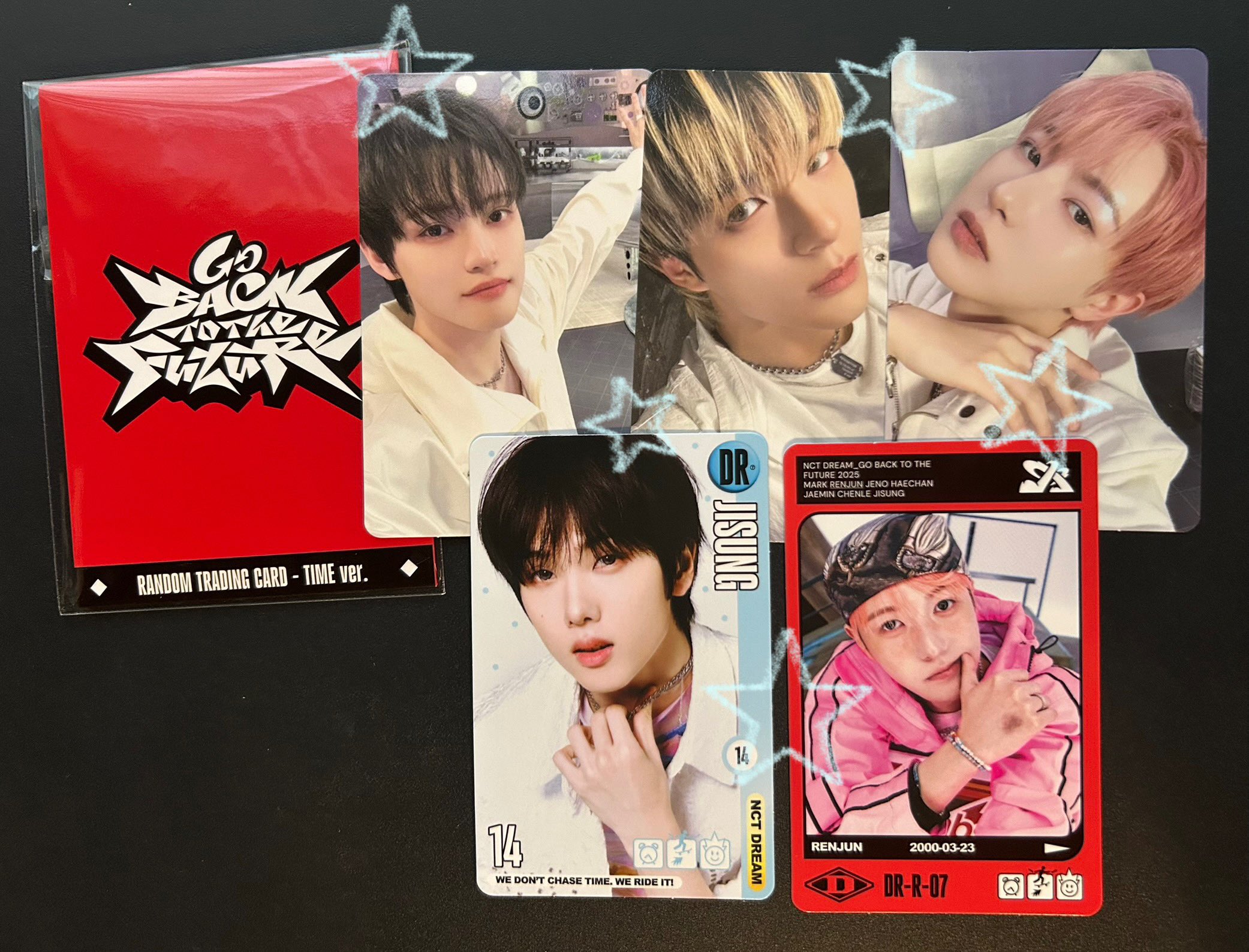NCT DREAM ロンジュン　センパ　入場　トレカ nct dream ペンミ 入場特典トレカ マクロン マーク ロンジュン