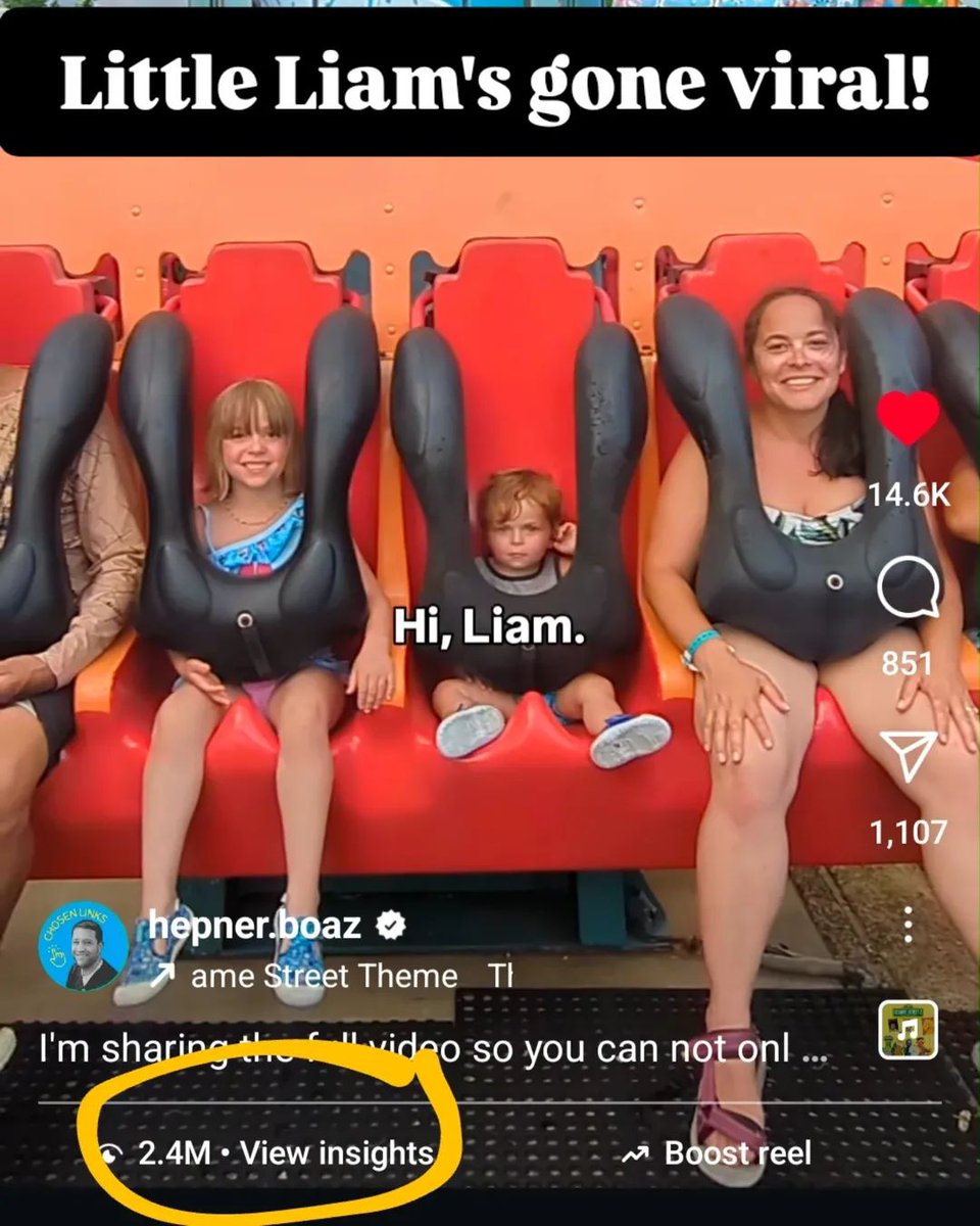 boazhepner's tweet image. Apparently putting Little Liam on a Sesame Street ride for all ages stirs controversy. Over 2.4 MILLION views and counting, holy cow!
I get really offensive stuff on my wall for my show that's frequently pro-Jewish/Israel themes, so a few hundred ‘child abuse’ comments from…