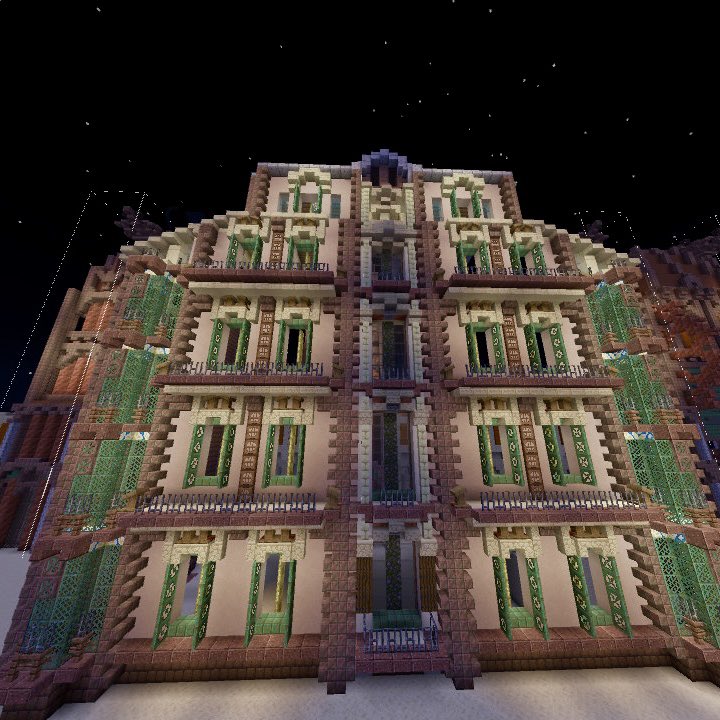 karumerualpha's tweet photo. #minecraftbuild
 #minecraft建築コミュ 
/優しい人が住んでいそうなアパート https://t.co/yd4v8Hkpmo