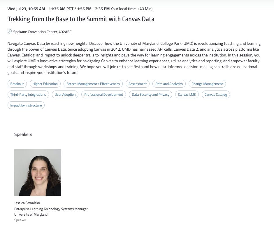 Heading to <a href="/Instructure/">Instructure</a> Instructurecon this week? Make sure to favorite my presentations! lnkd.in/eNtM5DcS