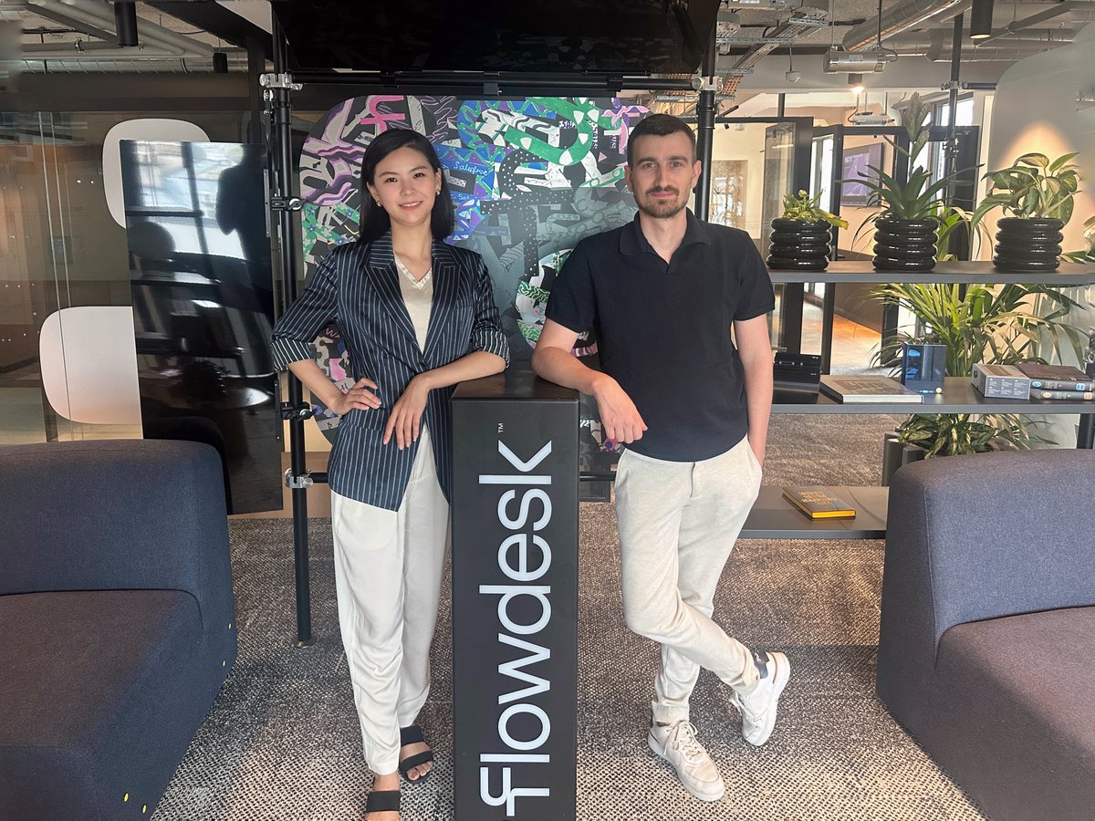 GracyBitget's tweet image. This year, @bitgetglobal's been focused on listening, aligning, and building the right institutional foundation. Meaningful conversations with people building long-term help shape the direction we’re heading.
Great to catch up with partners like @GuilhemFlowdesk of @flowdesk_co…