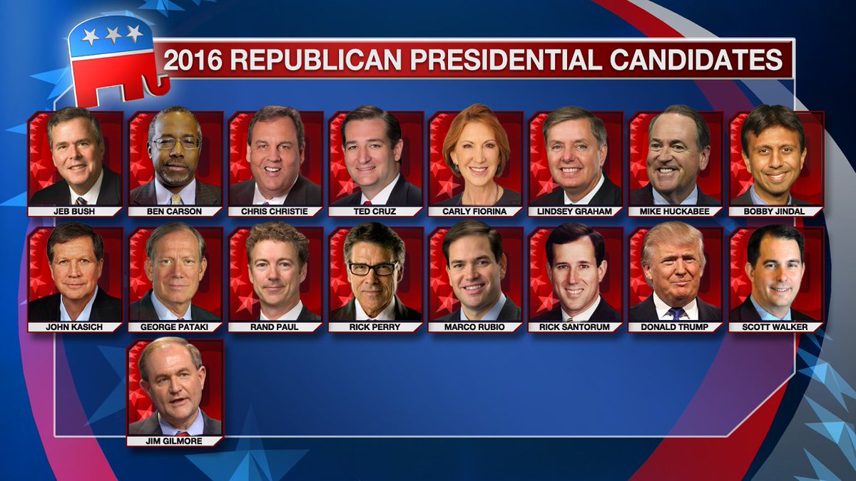 ultra_reaganite's tweet image. Which 2016 Republican candidate would you support if the top 4 candidates (Trump, Cruz, Rubio, Kasich) don't run?
I would probably be inclined to support Walker.