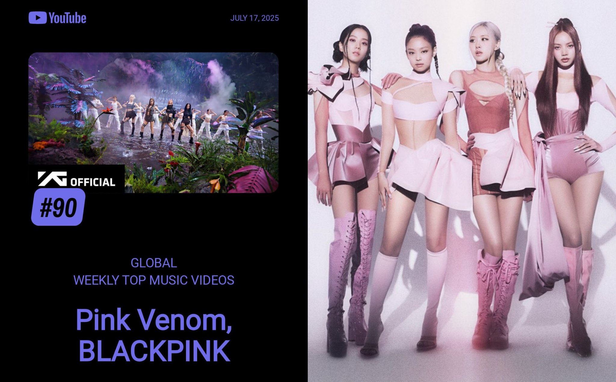 YouTube BLACKPINK on X: 