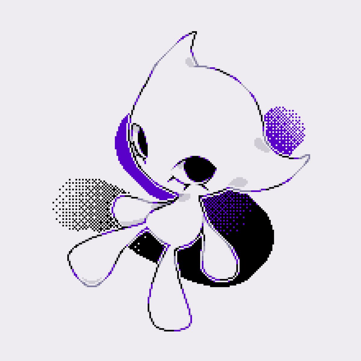 Day 325: ⚫🟣⚪
#pixelart