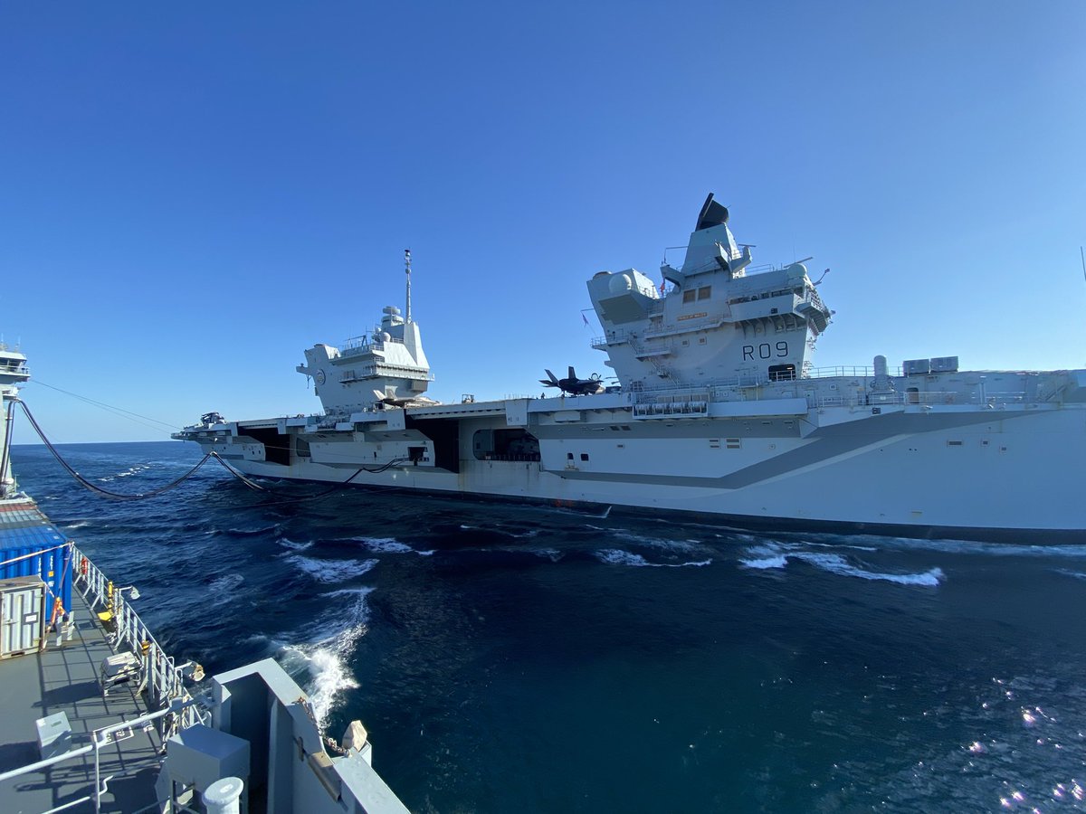 RFATidespring's tweet image. @COMUKSG @CSG25 #OPHIGHMAST #CSG25 #StrongerTogether
This mornings top up replenishment with @HMSPWLS
