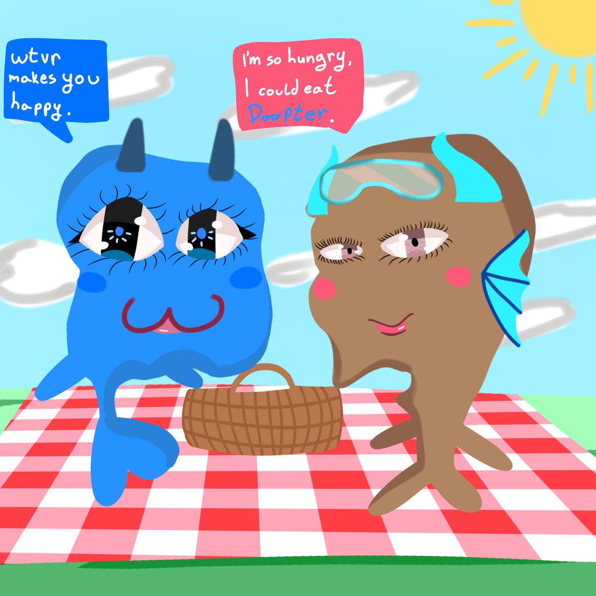 rickythetank69's tweet photo. Doopter and Nufuli picnic. #doopter #nufuli https://t.co/2uxMzeXWeQ
