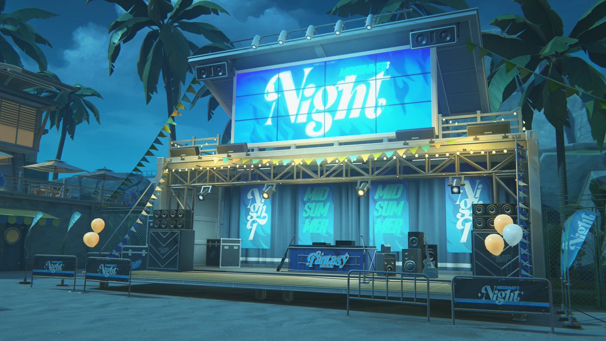 Summer is such a wonderful season~ 
Hehe, beach music festival, here I come!
Let's meet up at Fantasy Resort!