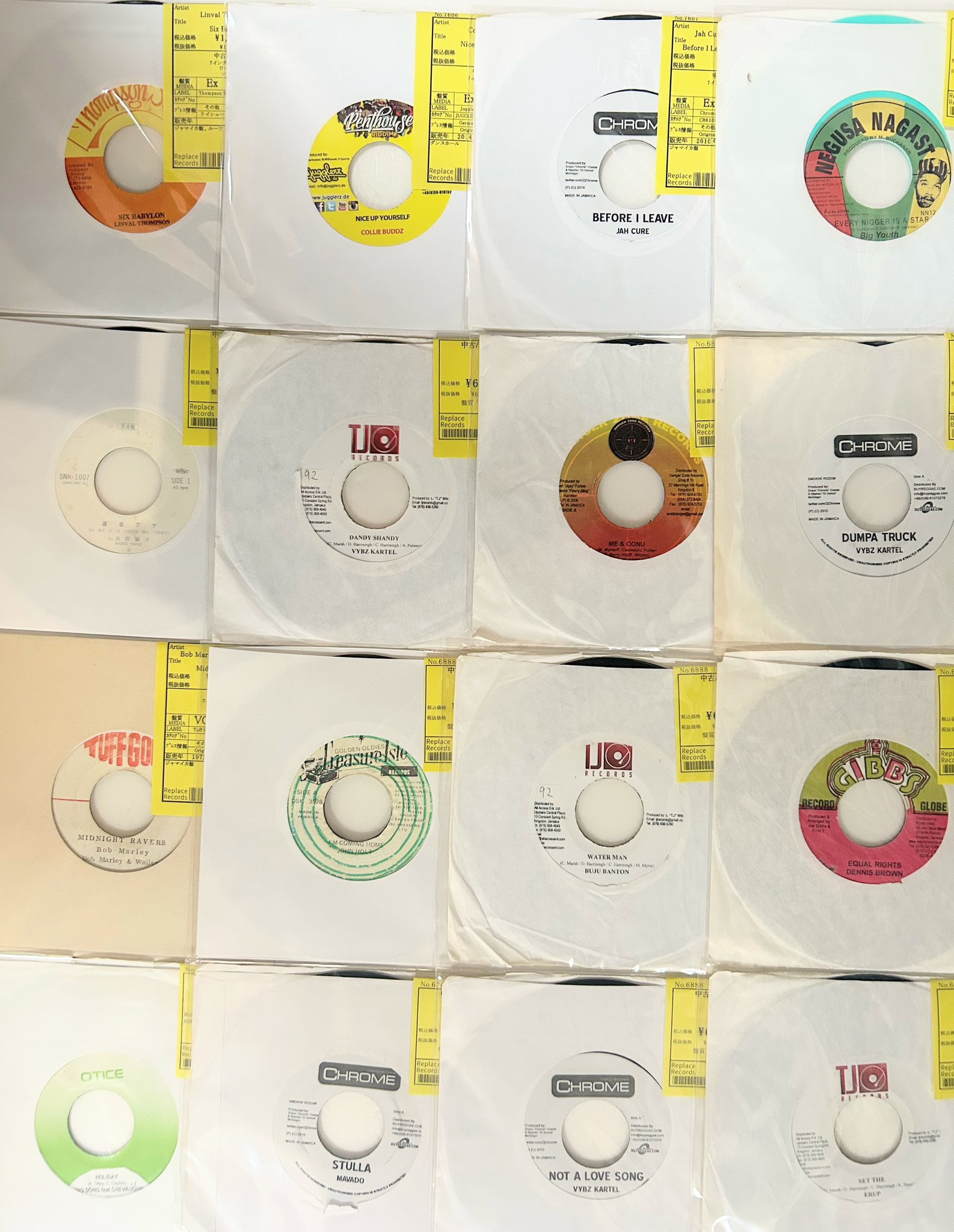 レゲエレコード　まとめ売り　約200枚 リプレイスレコード on X: 