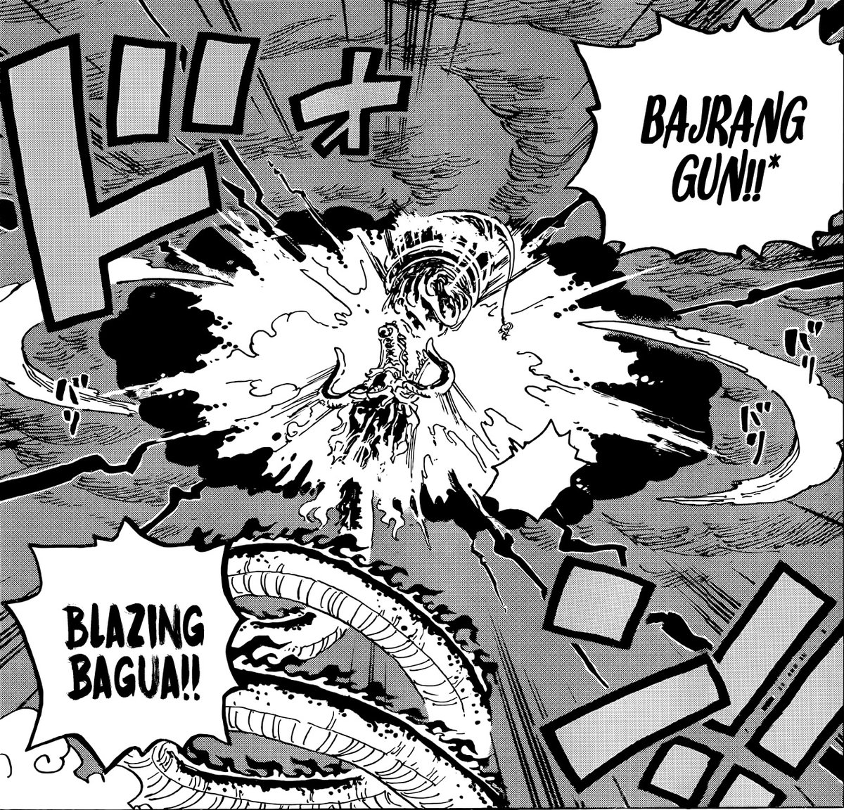 sammy_here_'s tweet image. "Luffy and kaido final clash can be felt from a thousand miles away," stated in Road to Laughtale by Oda