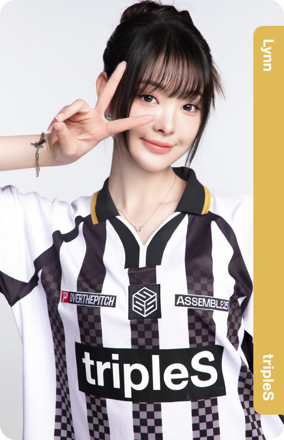 NEW ˚｡⋆ AA326 ⋆ Over The Pitch x tripleS Purchase Gift Yeonji