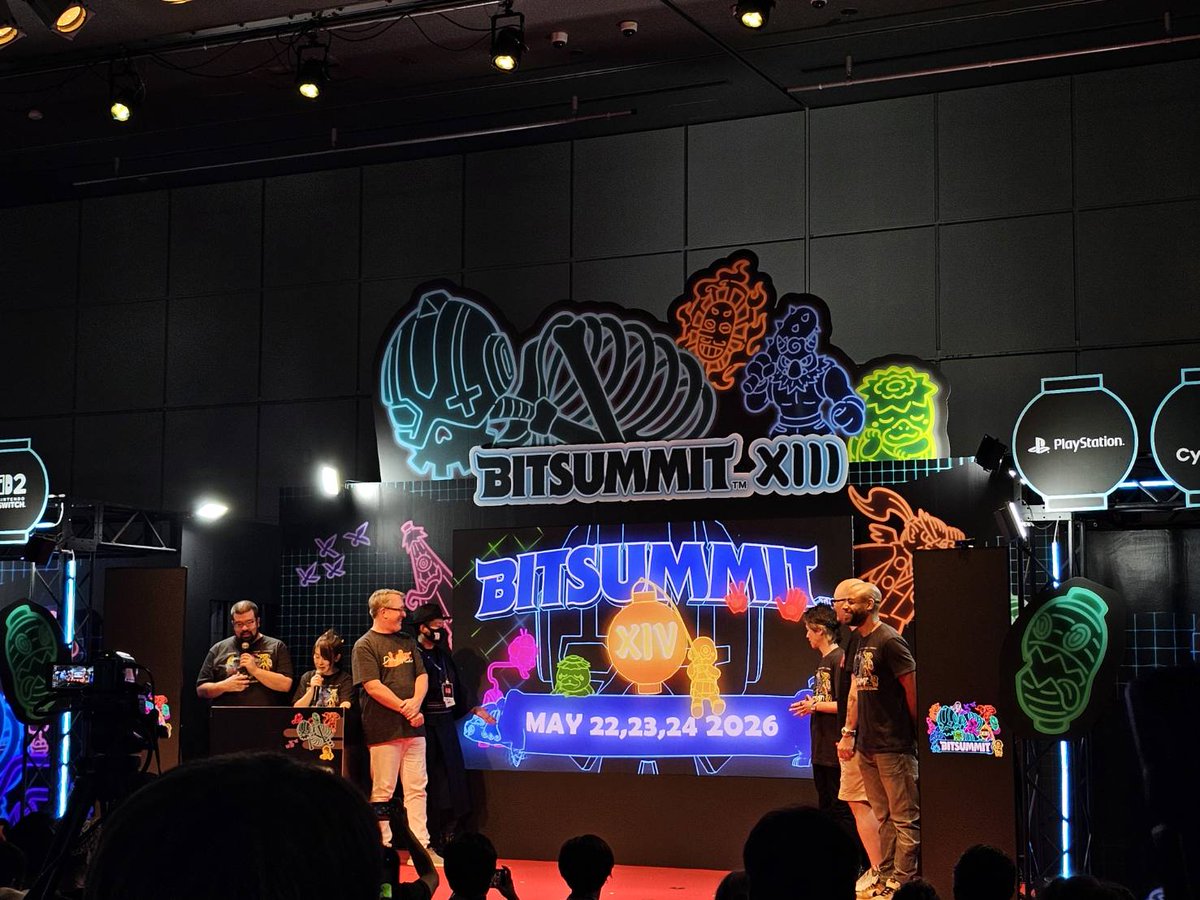 TaipeiGameShow's tweet image. BitSummit 2025 wrapped up yesterday and thank you all for being part of it!
Before we close the chapter, here's one last highlight from the show:
BitSummit 2026 is officially set for May 22–24, 2026! Save the date!
#BitSummit2026 #Taipeigameshow2026 #Gamecommunity