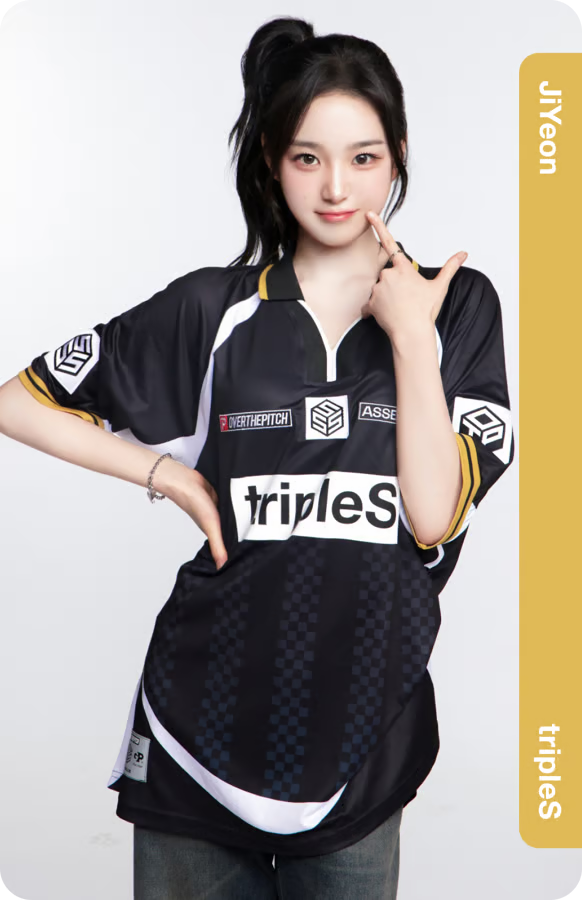 NEW ˚｡⋆ AA326 ⋆ Over The Pitch x tripleS Purchase Gift Yeonji