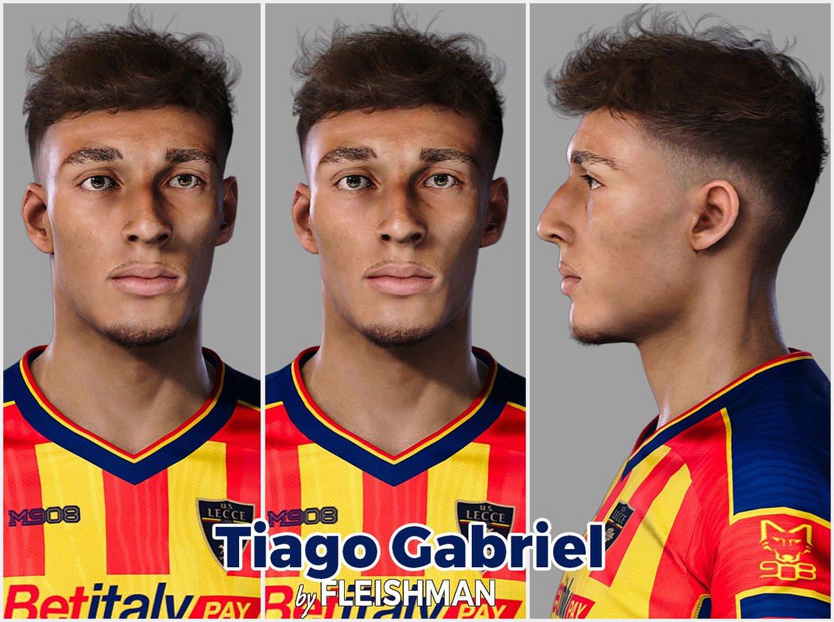 Tiago Gabriel 🇵🇹 Lecce 🇮🇹 
#PES21 #PES2021 #OfficialUSLecce  #USLecce #serieA
Download: ⏬ ko-fi.com/s/5f87092285