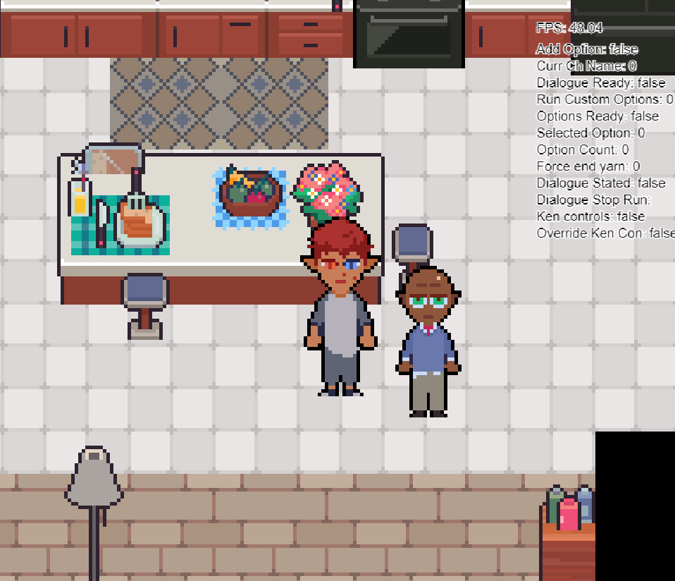 H0ndredEx's tweet photo. (repost)
Progress on a game i’ve worked on here and there.
Recently added a lot of dialogue functionality!
Tagged interactions can be brought up in conversation with tagged characters.
#gamedev #gdevelop #pixelart https://t.co/CdxFmube5i