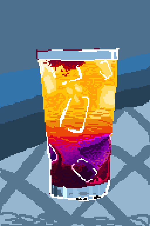 tequila sunset just for you
#pixelart