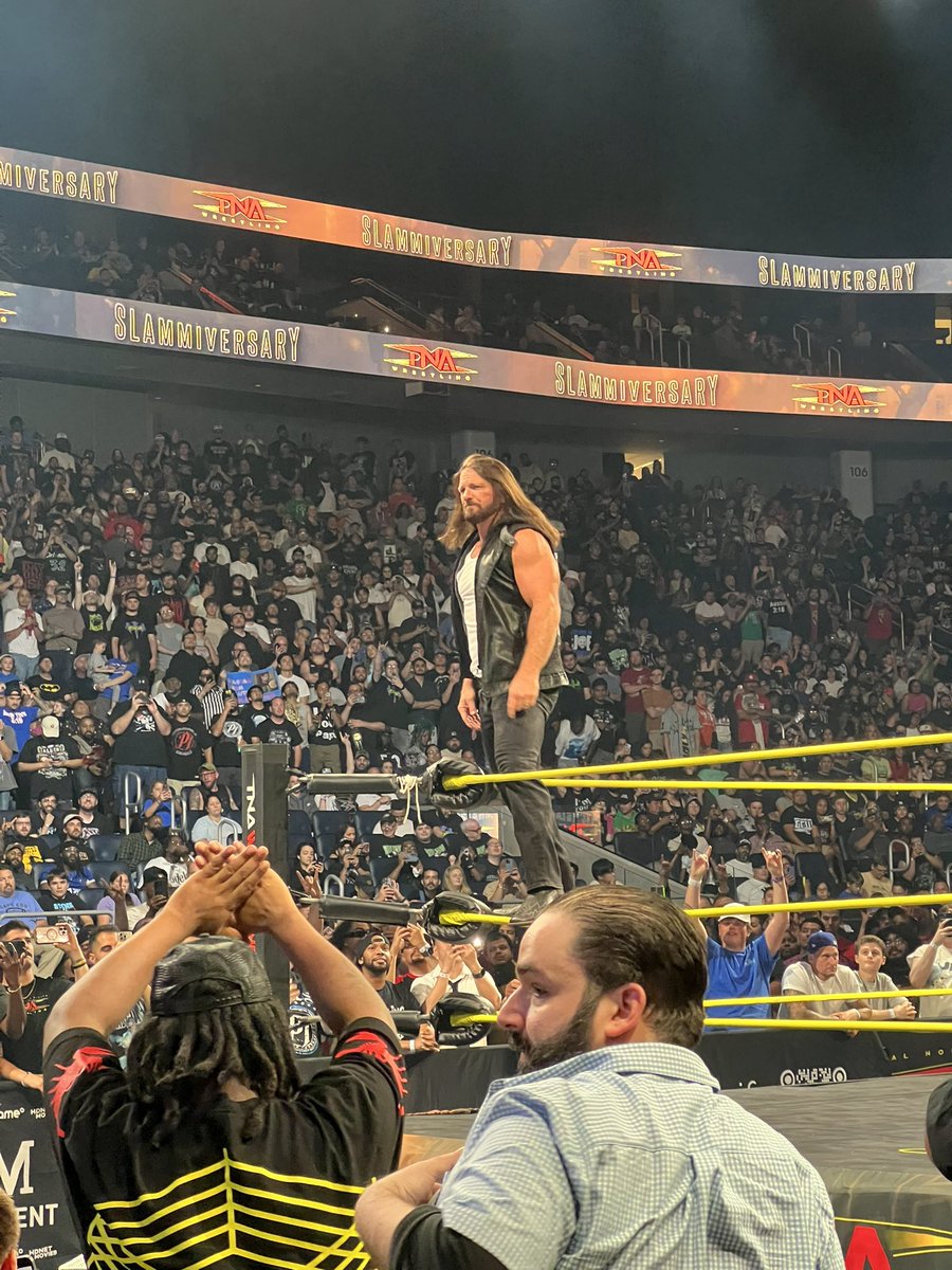 Tonight has been absolutely PHENOMENAL <a href="/AJStylesOrg/">AJ Styles</a> #TNASlammaversary