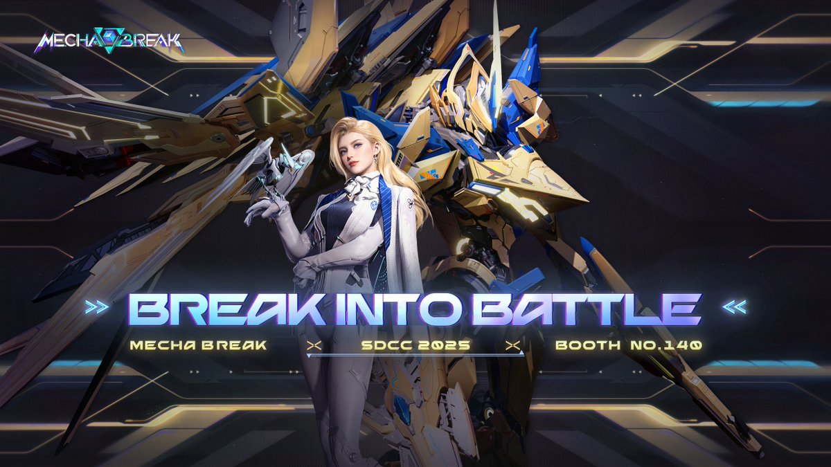 ryansmallman's tweet image. I'LL BE AT SDCC this year! Thanks to @MechaBREAK   to reveal a special collab piece I created 👀 Meet me at Booth 140 on July 26, Retweet and tag @MechaBreak_ for a chance to win signed merch at the booth! Only 3 lucky winners
#SDCC #MechaBREAKSDCC #MechaBREAK #AmazingSeasunGames