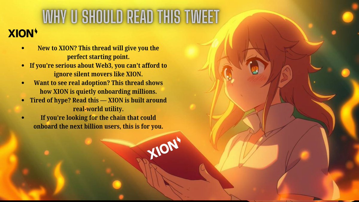 Gm legend's 

🧵 XION: The Web3 Dark Horse Nobody Sees Coming

In this thread, we’re covering:

•Stealth adoption via top brands

•Real user traction (MAUs &amp; EarnOS)

•Frictionless UX

•Big enterprise use cases

•Mobile-first developer toolkit

•Regulatory &amp; compliance edge