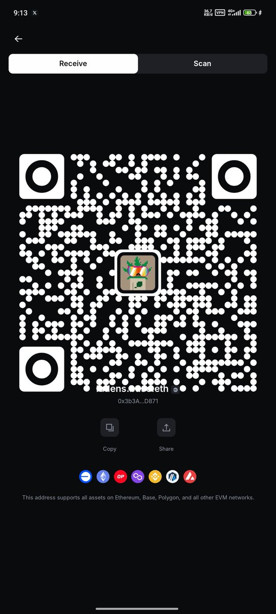 thesouls501's tweet image. Hi Guys ๐.
follow me on @baseapp guys lets goo ๐๐ฅ
wallet.coinbase.com/links/eip681?eโฆ