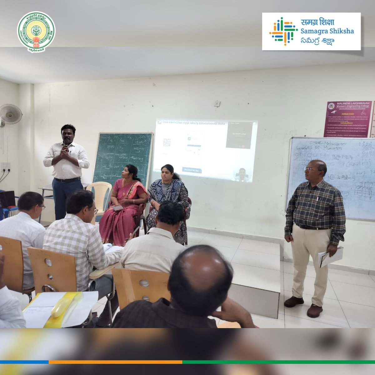 SamagraAP's tweet photo. ✨ SLDP in Guntur kickstarted with purpose and participation!
An energising start to a journey of change!
#SLDP #Guntur #SamagraShiksha #SchoolLeadership #EducationReform #SALTAP https://t.co/VXjPmbV6kV