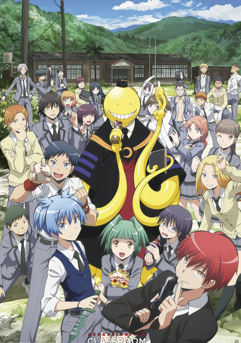 AniRave's tweet image. 'Assassination Classroom' is teasing a New Announcement July 22nd, 2025 for its 10th Anniversary.