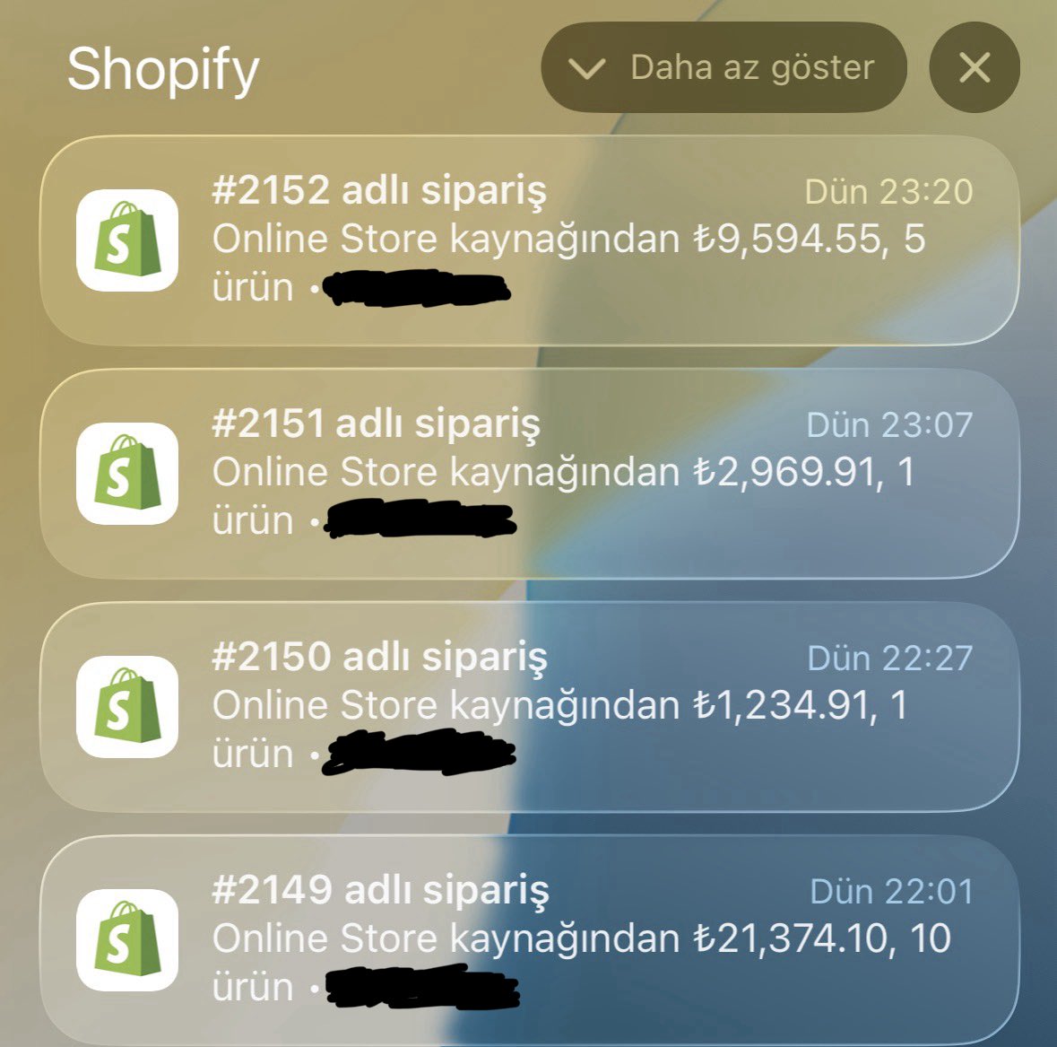 8 yıldır e-ticaret yapıyorum. En tatlı olayı ne mi?

Erkenden kalkmak için erkenden yattım. Uyandığımda ise şu görüntüyü görmek aşırı tatlı bi hissiyat yaratıyor. 

1 saat 20 dakika içerisinde 35.172₺ değerinde sipariş gelmiş. 

İşimi bu süreçte şansa değil tamamen teknik
