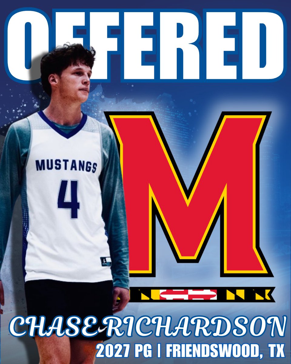 cwrichardson24's tweet image. Extremely excited to announce an offer from The University of Maryland. Thank you to @coachrock18 and the Terrapins coaching staff! @BJenkins247 @tim_ford11 @FwoodBoysBball @GASOMass @Boy_named_Su_5 @ScottyD_Knows @iFilmHoopers @JamieShaw5