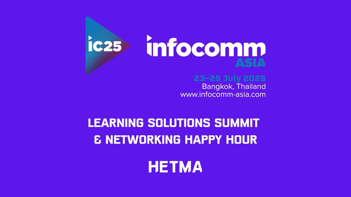 The Learning Solutions Summit at <a href="/InfoCommAsia/">INFOCOMM ASIA</a> is just two days away! If you work-in or serve the higher education market for AV, this is a can’t-miss event. Come ready to learn where higher ed is going and the changing technology impacts on the vertical thru two institutional