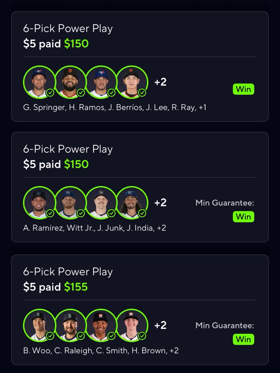 OMG PRIZEPICKS GOT ROCKED TODAY 🚀🤯

Thats a 31x, 30x, and 30x ALL TODAY💰

Send me a DM if you want to get into my discord for FREE📲