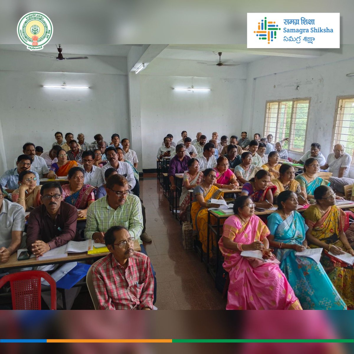 SamagraAP's tweet photo. 🎯 SLDP across 26 districts of Andhra Pradesh began with commitment and collaboration.
• Role of a School Leader
• Why Leadership Matters
• Goals of SLDP under SALT

A powerful beginning toward empowered school ecosystems!
#SLDP #AndhraPradesh #SamagraShiksha https://t.co/1XgGasdFCZ
