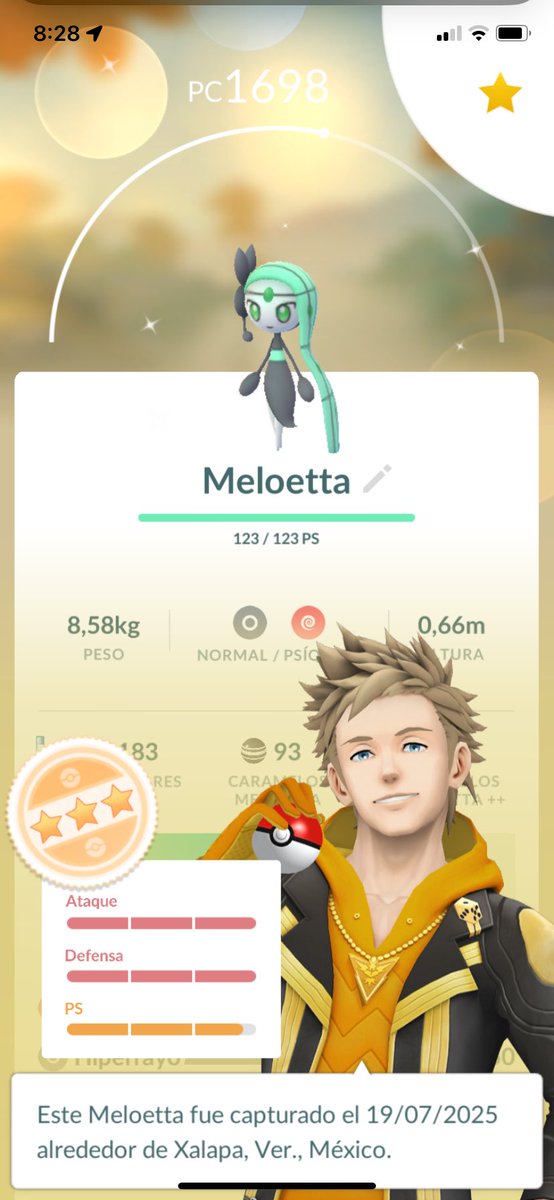 Aveceeees el juego me sonríe un poco 🥹✨🫶🏻 Eeeeh , ahora a conseguir los xl #pokemon #shiny