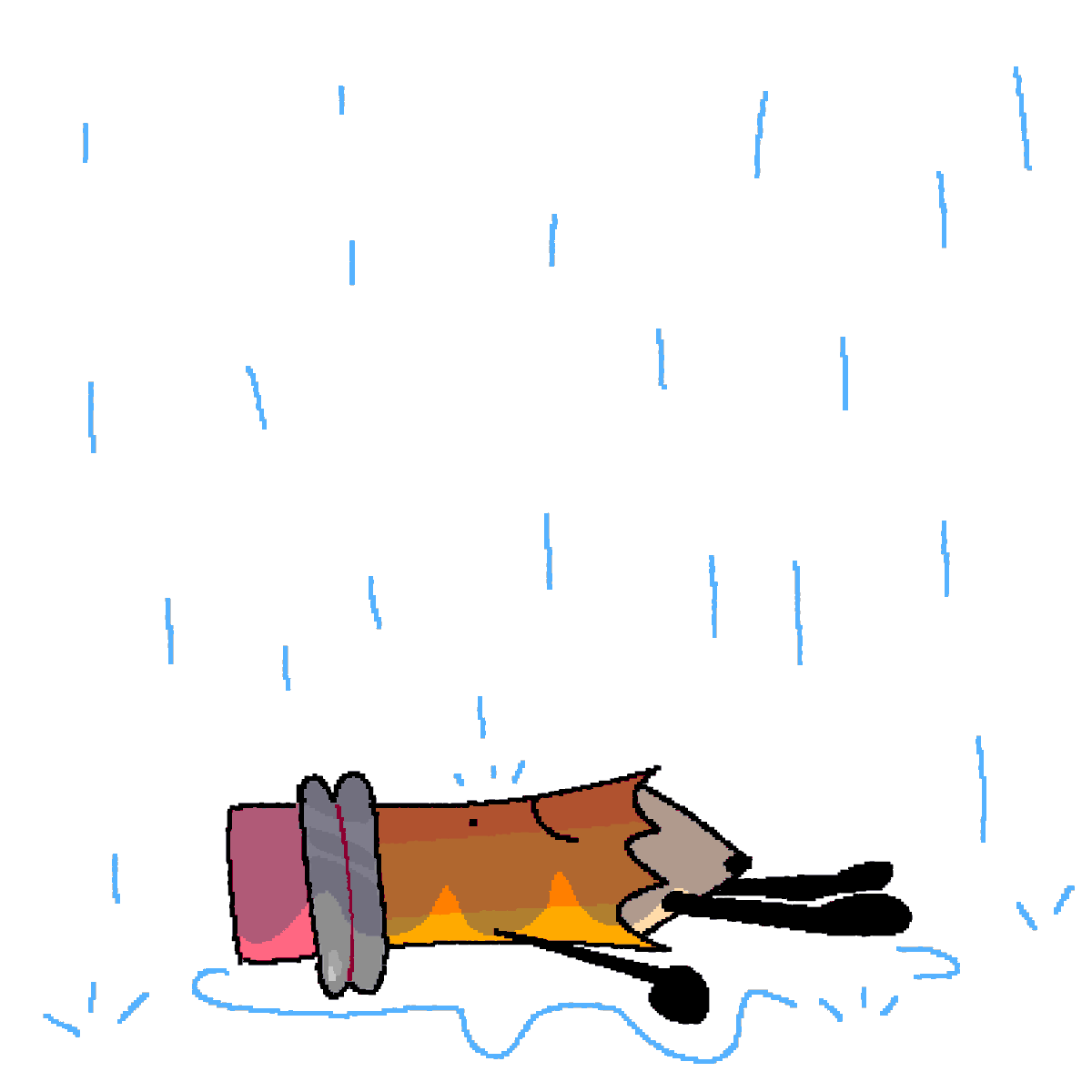 pencilsummer's tweet image. day73 #bfdi
