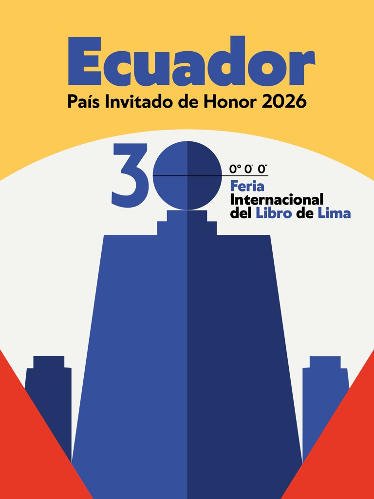 FILLima2025's tweet image. 🇪🇨✨ Ecuador, Invitado de Honor en la FIL Lima 2026.
Celebramos 30 años con un país lleno de historias, voces andinas y poesía del alma.
Prepárate para descubrir su riqueza cultural y editorial 📖💛💙❤️