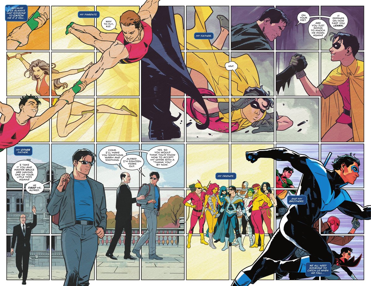 wordsandsense's tweet photo. it's crazy how anti-adoption this fandom is that the comics handle the concept of a child having multiple sets of parents better than a lot of people in the fandom https://t.co/4l5FDAsuG0