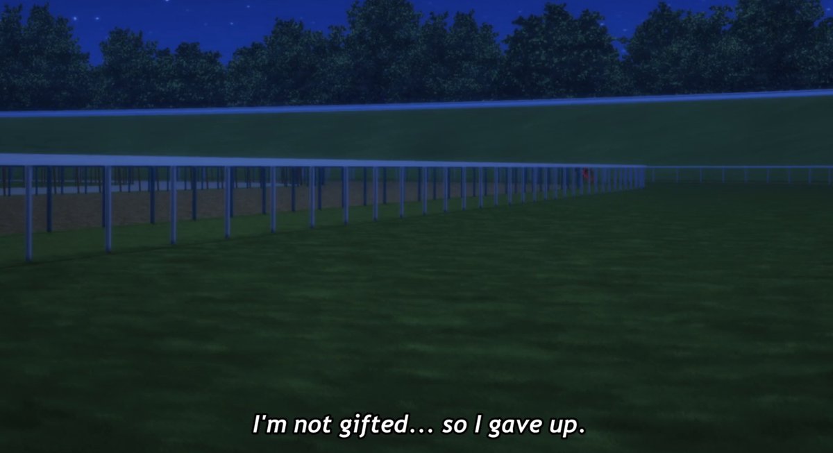 Pyrrhixz's tweet image. "I'm not gifted so I gave up."
Says Kitasan Black, one of the MOST DOMINANT RACE HORSES OF HER ERA YE OK