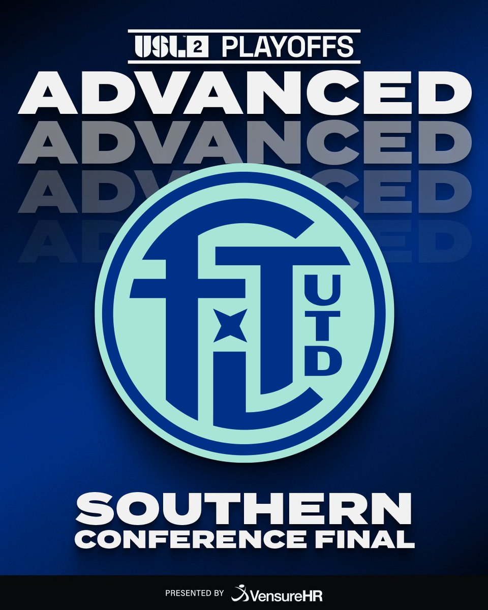 USLLeagueTwo's tweet image. 🌴 @FTLUTD punches its ticket to the Southern Conference Final! 👊🎟️
