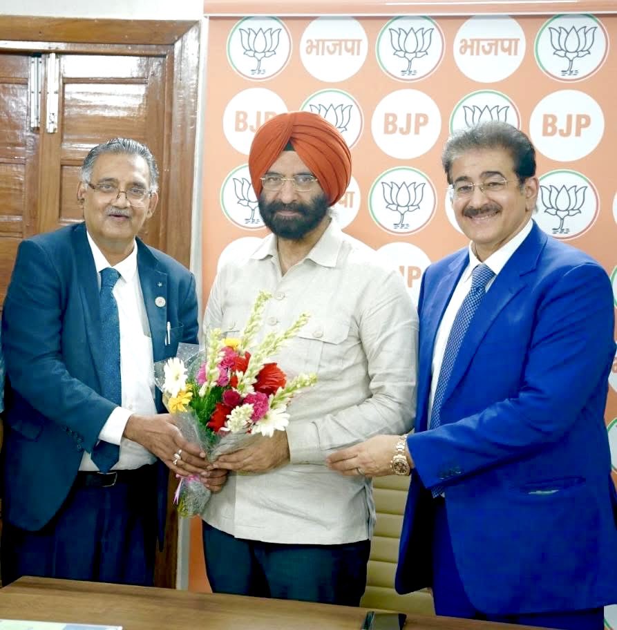 The environment is where we all meet; where we all have a mutual interest; 
Had the pleasure to meet the Manjinder Singh Sirsa Minister for Environment, Forest and Wild Life of Delhi with Indrajit Ghosh
