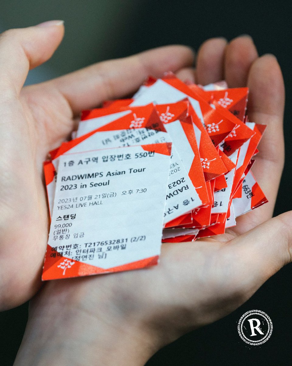 □━━━━━━━━━━━━━━□ RADWIMPS Asian Tour 2023 2023.07