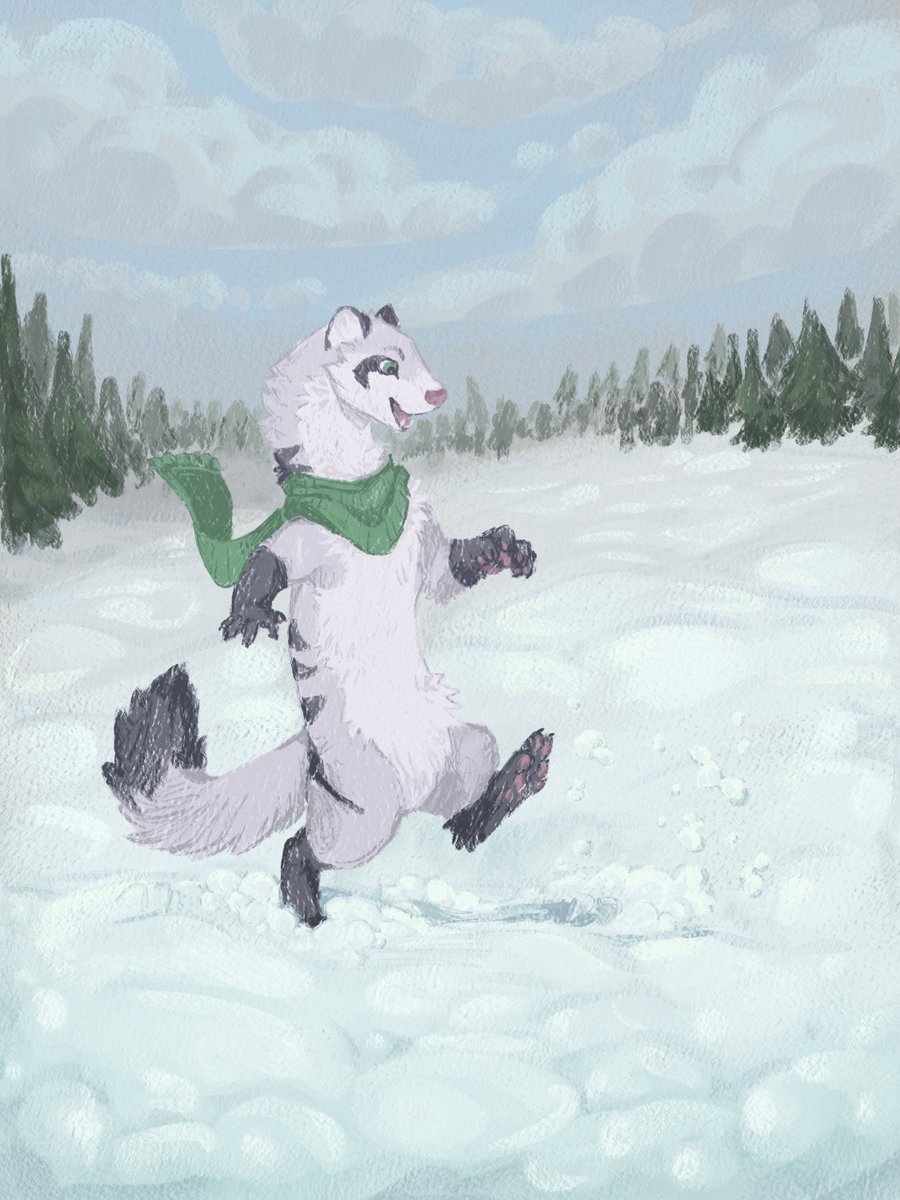 epic stoat 
#artfight2025 #furry #furryart #sfwfurry