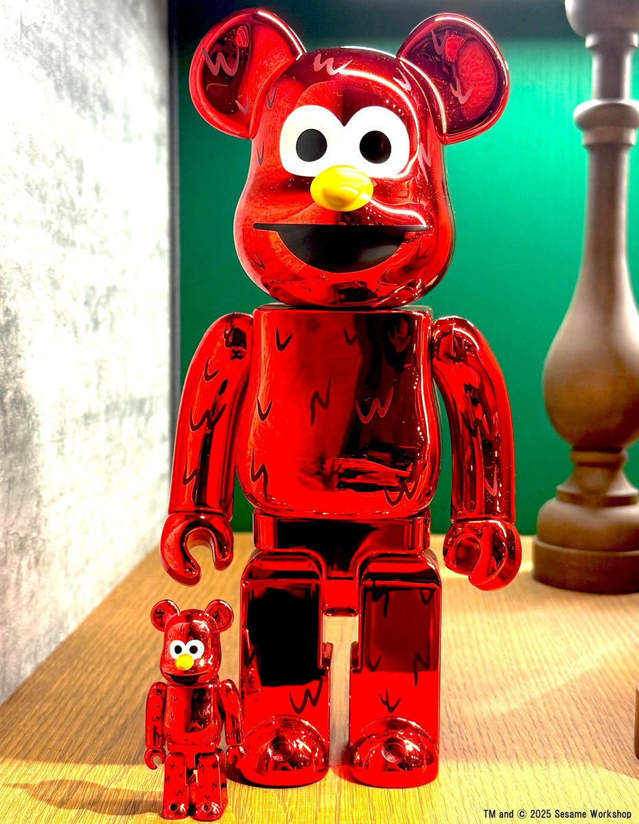 MEDICOM_TOY's tweet image. 【project 1/6 Amazon店は引き続き営業中! 】
現在1/6計画ではamazon.co.jpで、「BE@RBRICK
ELMO CHROME Ver. 100% & 400%」を出品中。その他人気商品も多数出品中!下記リンクよりご購入できます→amazon.co.jp/dp/B0DKCSX1GQ #medicomtoy #メディコムトイ #bearbrick #エルモ